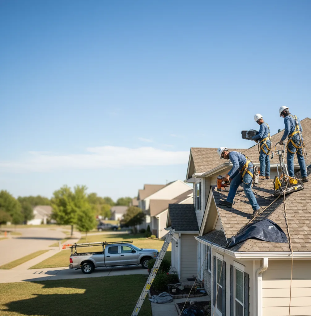 Roof Repair in Rex